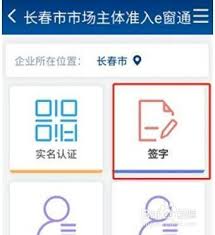 吉林e窗通签字教程：快速掌握签字方法