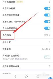 最右APP夜间模式设置方法