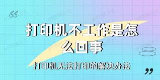 解决打印机不打印的常见问题教程