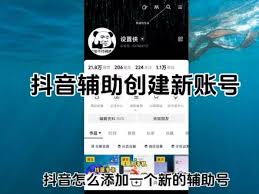 抖音辅助账号功能简介