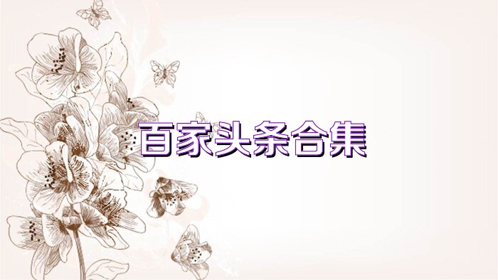 百家头条合集