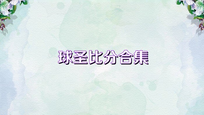 球圣比分合集
