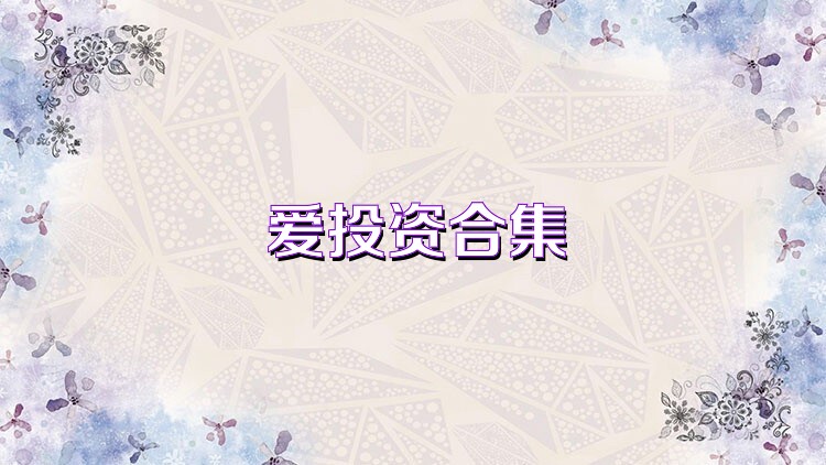 爱投资合集