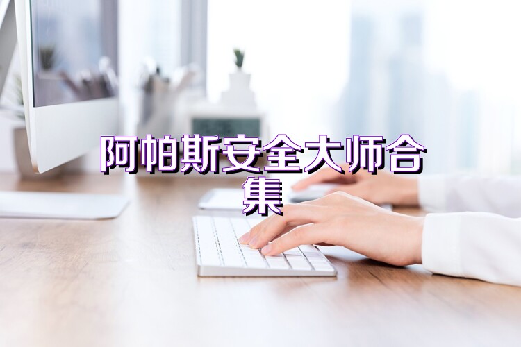 阿帕斯安全大师合集