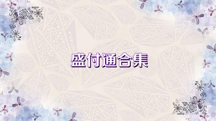 盛付通合集