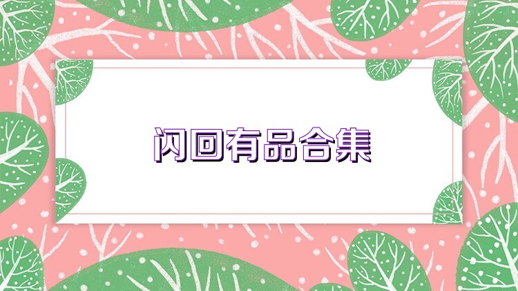闪回有品合集