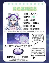 原神梦见月瑞希毕业属性怎么看