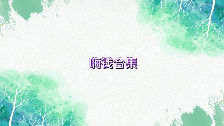 嗨钱合集