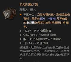 暗黑4托斯克之怒属性效果是什么