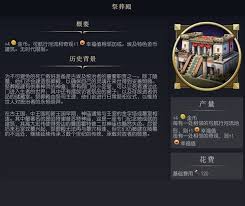 文明7中祭葬殿的作用是什么