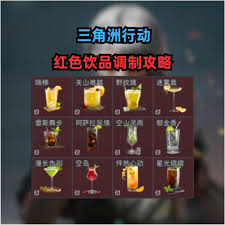 三角洲行动特调红色隐藏配方都有啥