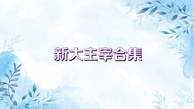新大主宰合集