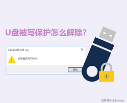 如何解除u盘写保护