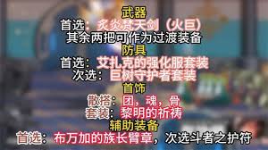 地下城与勇士起源60毕业装备如何选择