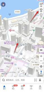 高德地图如何开启3d夜景地图