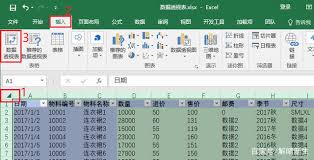 如何制作数据透视表