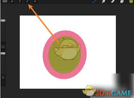 procreate如何选区移动