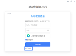 忘记WPS网页版登录密码如何解决