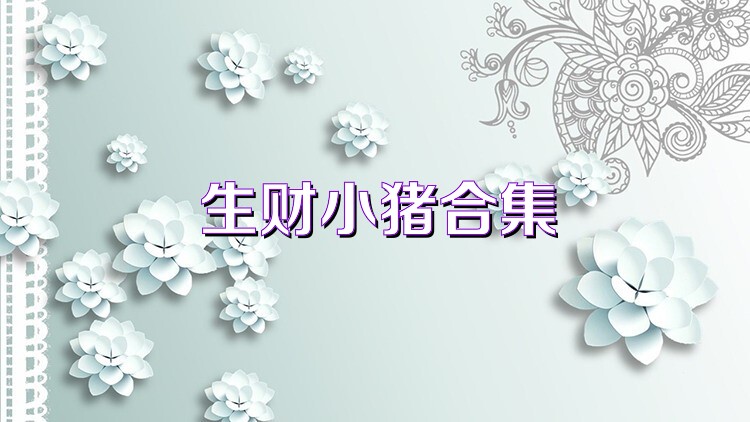 生财小猪合集