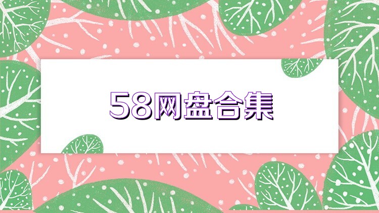 58网盘合集