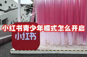 如何打开小红书青少年模式