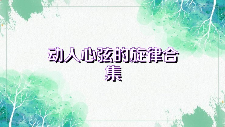动人心弦的旋律合集
