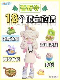 心动小镇春野令新食谱都有啥