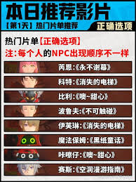 绝区零本日推荐影片活动怎么玩