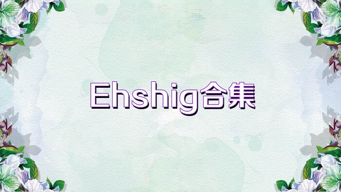Ehshig合集