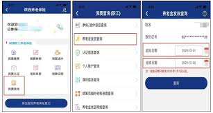 陕西社会保险app如何查养老发放进度
