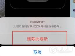 苹果15promax怎么删除壁纸