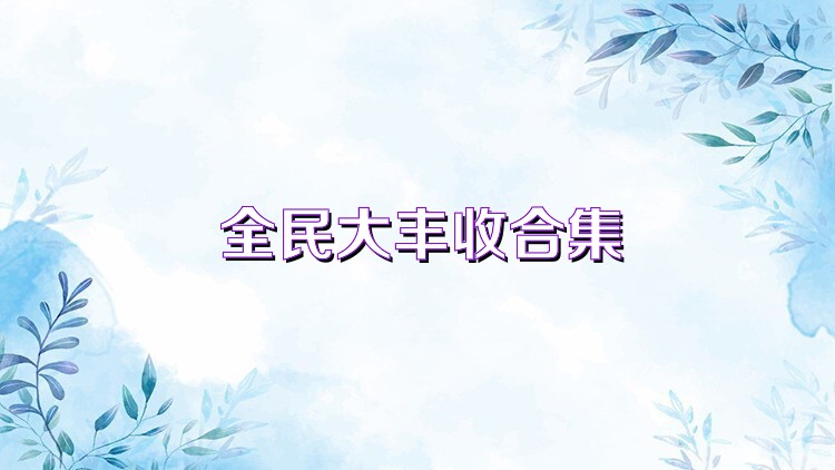 全民大丰收合集