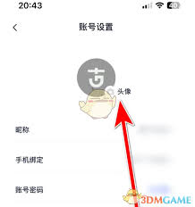 考古加如何更换头像