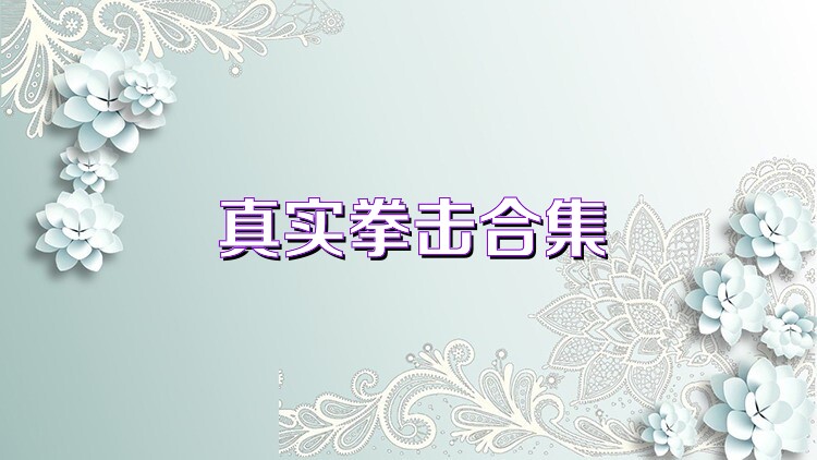 真实拳击合集