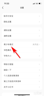 小红书如何开启青少年模式