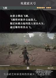 真三国无双起源双虎震天弓武艺效果怎么获取