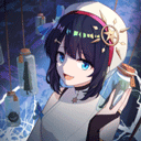 卡在墙中的少女