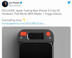 戴口罩时iPhone13怎样进行人脸识别