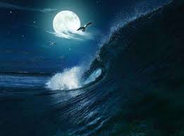 海洋潮汐中夜晚发生的现象叫什么