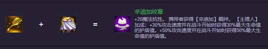 云顶之弈S14辛迪加纹章如何合成