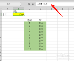 Excel如何进行横列自动求和
