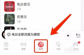 网易云音乐如何查询自己关注的电台