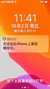 iphone触控id屏幕无反应无法激活如何解决