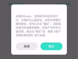 Soul账号异常被限制登录怎么办
