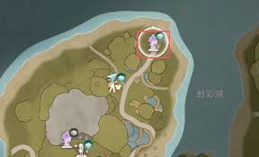 无限暖暖花色大纠结中史丢丢的位置在哪