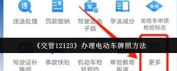 交管12123如何办理车牌号平移