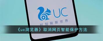 uc浏览器怎么关闭网页保护功能