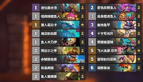 炉石传说抢先乱斗黑赐术卡组怎么分享