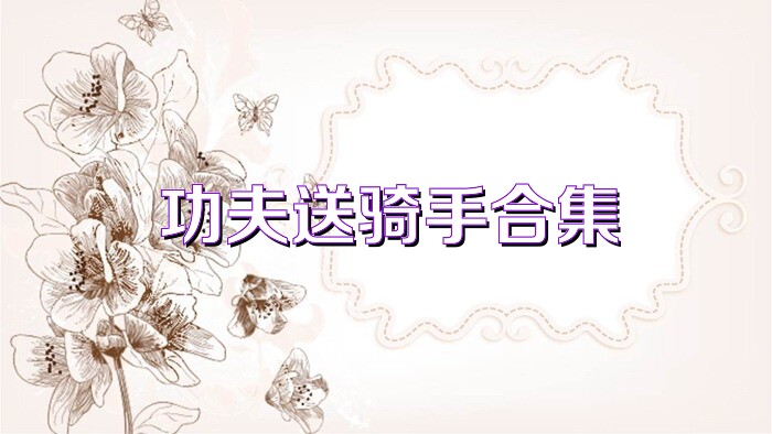 功夫送骑手合集