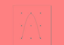 CorelDraw X4如何制作抛物线